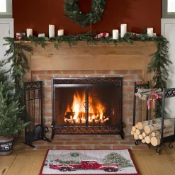 Plow & Hearth Fireplace Screens With Doors><noscript><img width=