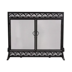 Plow & Hearth Fireplace Screens With Doors><noscript><img width=