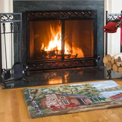 Plow & Hearth Fireplace Screens With Doors><noscript><img width=