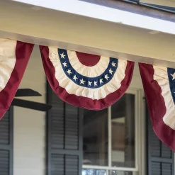 Plow & Hearth Bunting & Banners>Small Classic Cotton Bunting