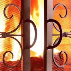 Plow & Hearth Fireplace Screens With Doors><noscript><img width=