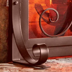 Plow & Hearth Fireplace Screens With Doors><noscript><img width=