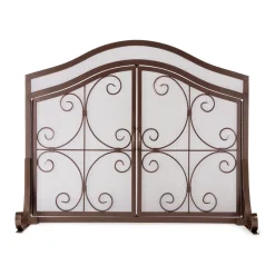 Plow & Hearth Fireplace Screens With Doors><noscript><img width=