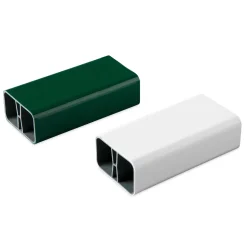 Plow & Hearth Outdoor Benches>Small 2-Seater Weatherproof PVC Garden Bench Green