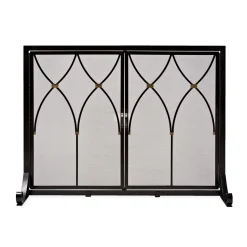 Plow & Hearth Fireplace Screens With Doors><noscript><img width=
