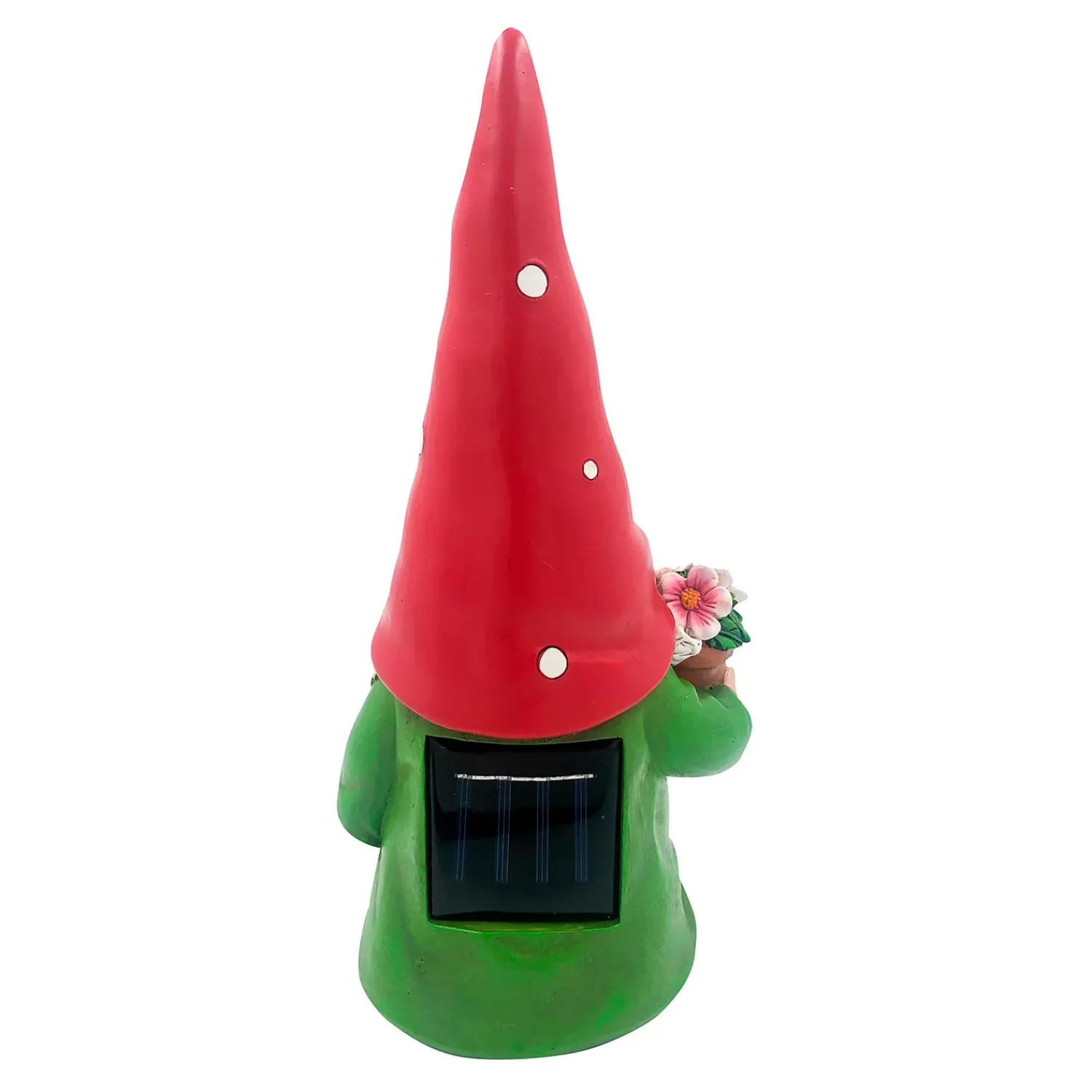 Plow & Hearth Garden Statues|Solar Accents>Solar Bug Zapper Garden Statue, Gnome