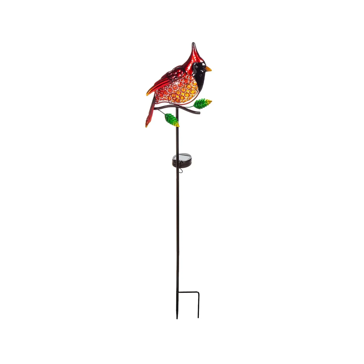Plow & Hearth Garden Stakes|Solar Accents>Solar Garden Stake, Cardinal