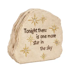 Plow & Hearth Solar Accents|Memorial & Garden Plaques>Solar Memorial Garden Stone