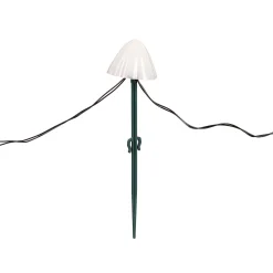 Plow & Hearth Garden Stakes|Solar Accents>Solar Mushroom String Light Stakes