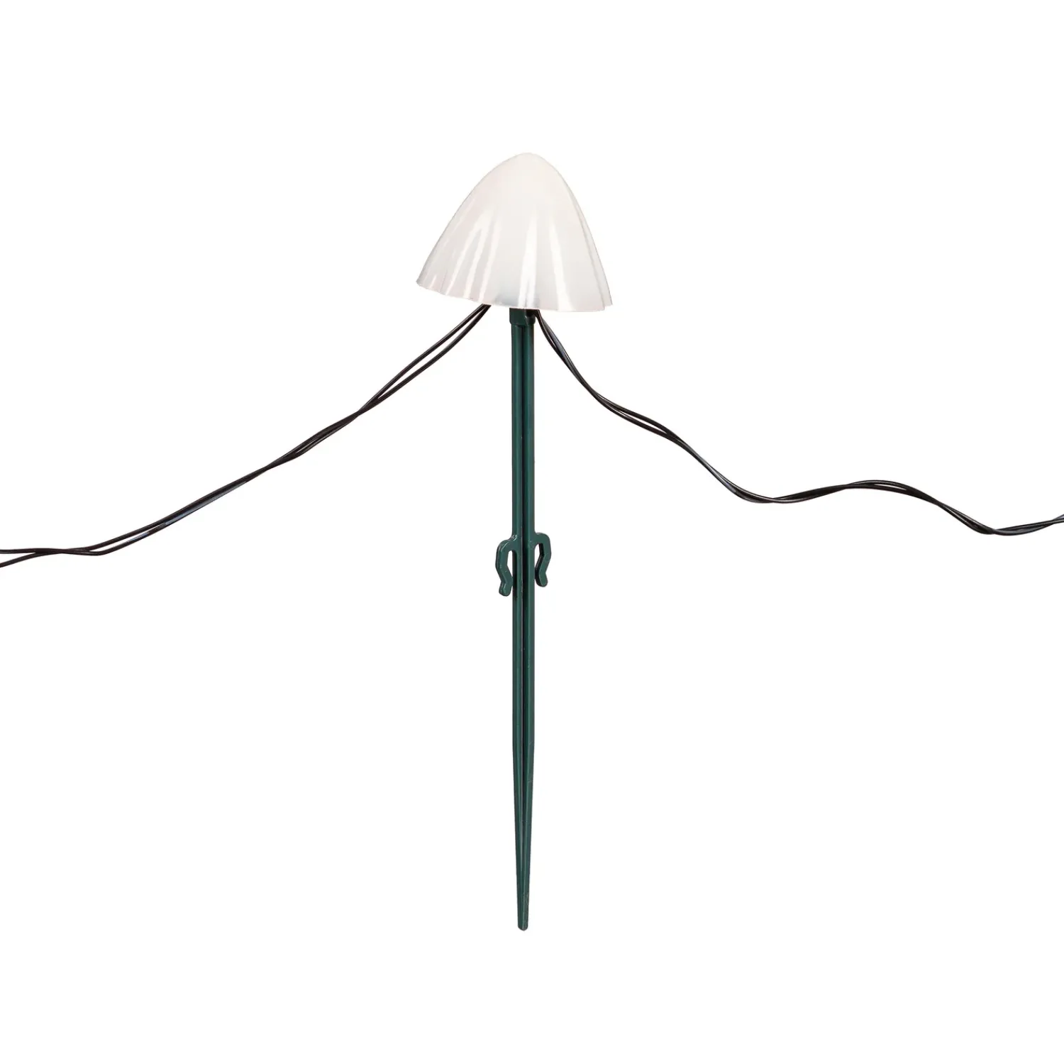 Plow & Hearth Garden Stakes|Solar Accents>Solar Mushroom String Light Stakes