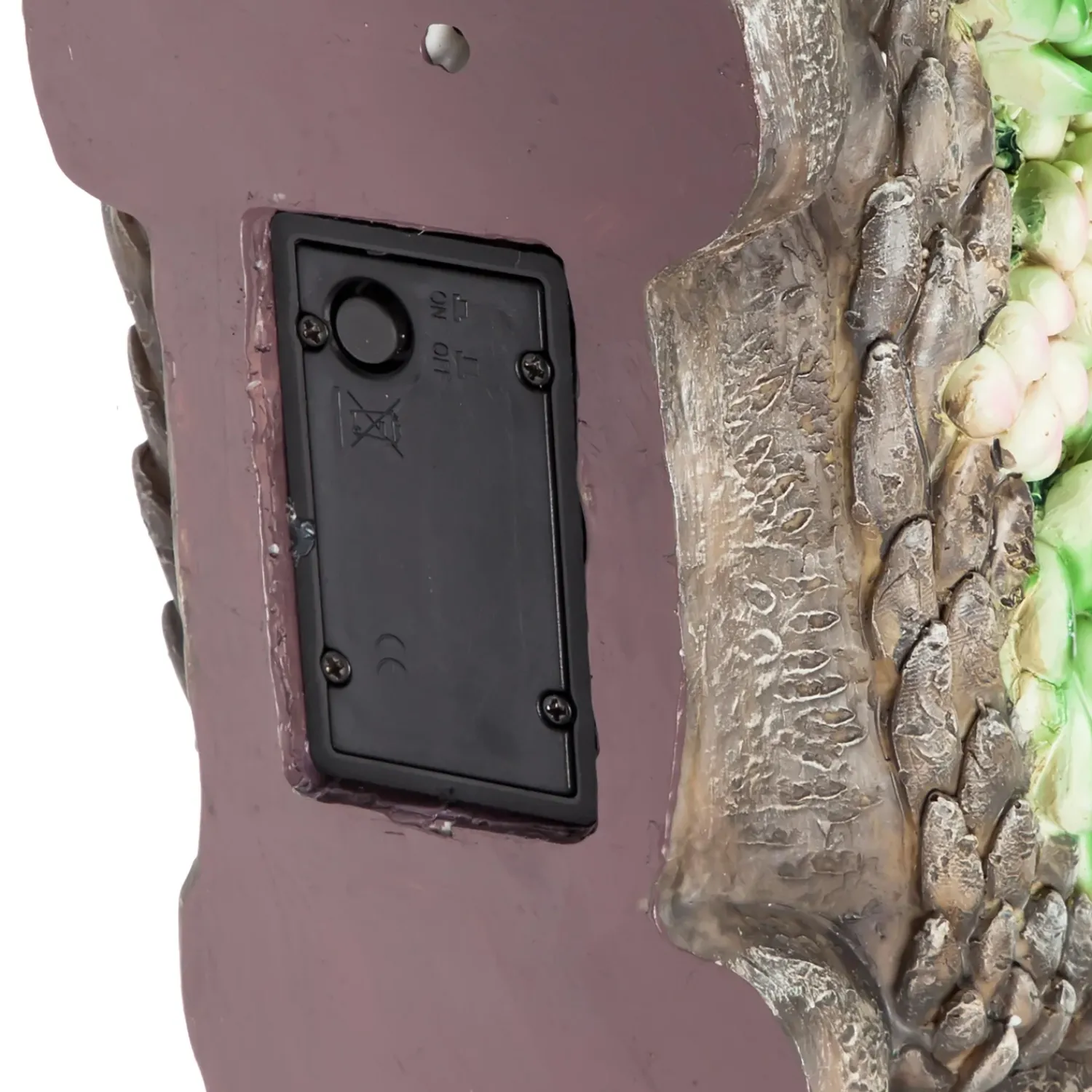 Plow & Hearth Garden Statues|Solar Accents>Solar Resin Succulent Hedgehog