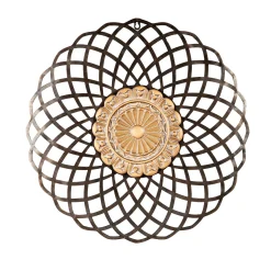 Plow & Hearth Wall Art>Spirograph Medallion Wall Décor