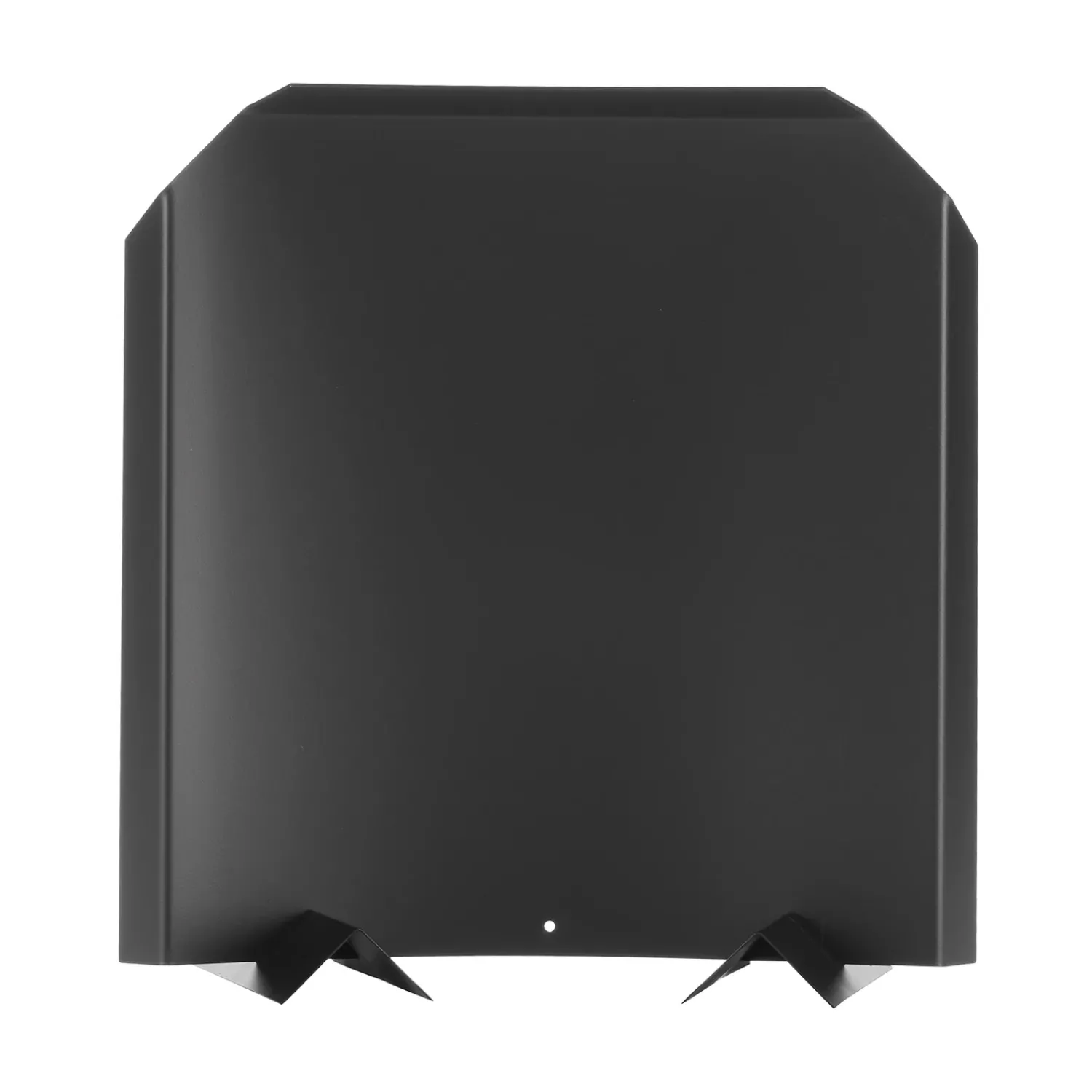 Plow & Hearth Fireplace Grates & Firebacks>Stainless Steel Fireplace Fireback with Black Finish, 15"