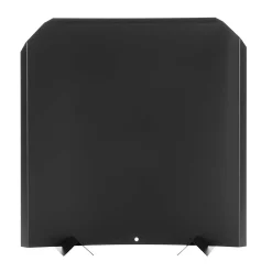 Plow & Hearth Fireplace Grates & Firebacks>Stainless Steel Fireplace Fireback with Black Finish, 20"
