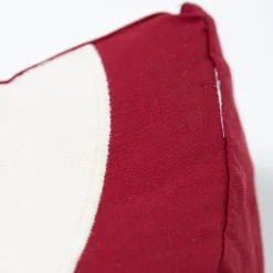 Plow & Hearth Outdoor Throw Pillows|Decorative Pillows>Star-Spangled Flag Slice Cotton Pillow
