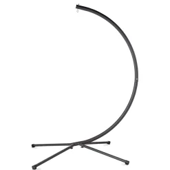 Plow & Hearth Outdoor Benches>Steel C-Frame Stand for Hanging Rope Hammock Swing