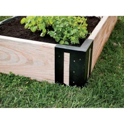 Plow & Hearth Garden Tools & Supplies>Steel Raised Bed Corner Brackets, Set of 4