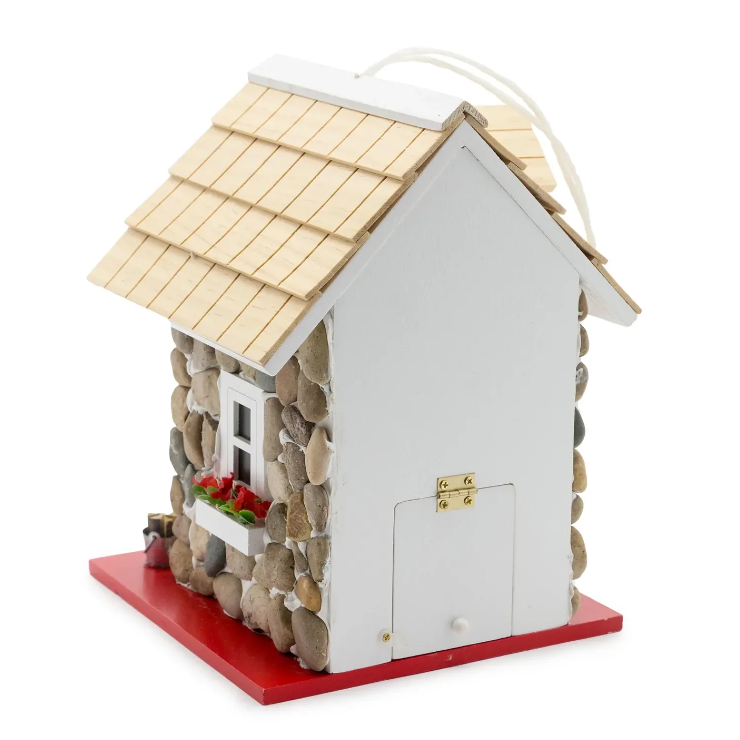 Plow & Hearth Birdhouses>Stone Cottage Birdhouse