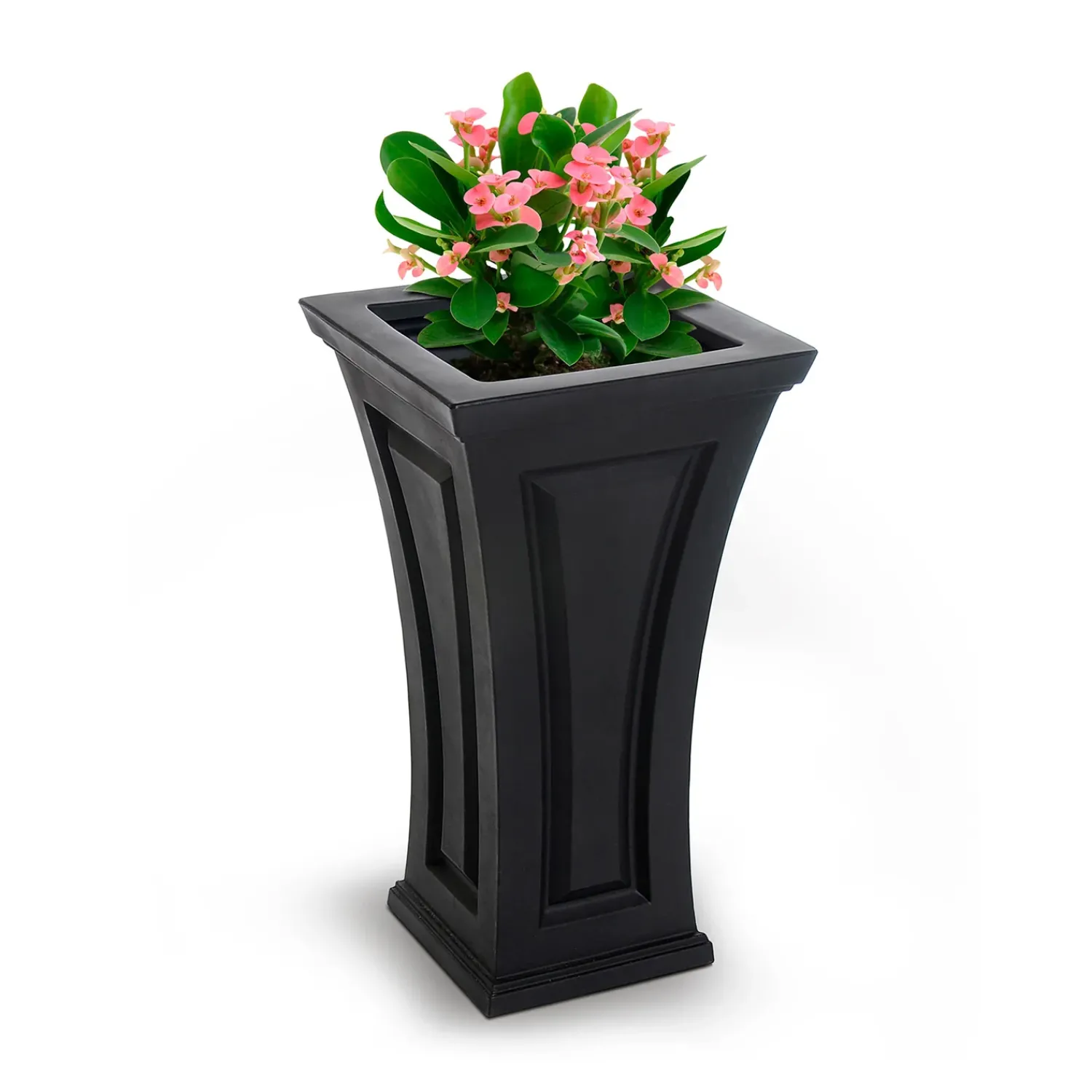 Plow & Hearth Planters & Plant Stands>Surfside Tall Self-Watering Planter, 28"H
