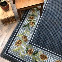 Plow & Hearth Area Rugs>Sweetwater Pine Plaid EnduraStran Area Rug, 2'8" x 3'10"