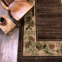 Plow & Hearth Area Rugs>Sweetwater Pine Plaid EnduraStran Area Rug, 2'8" x 3'10"