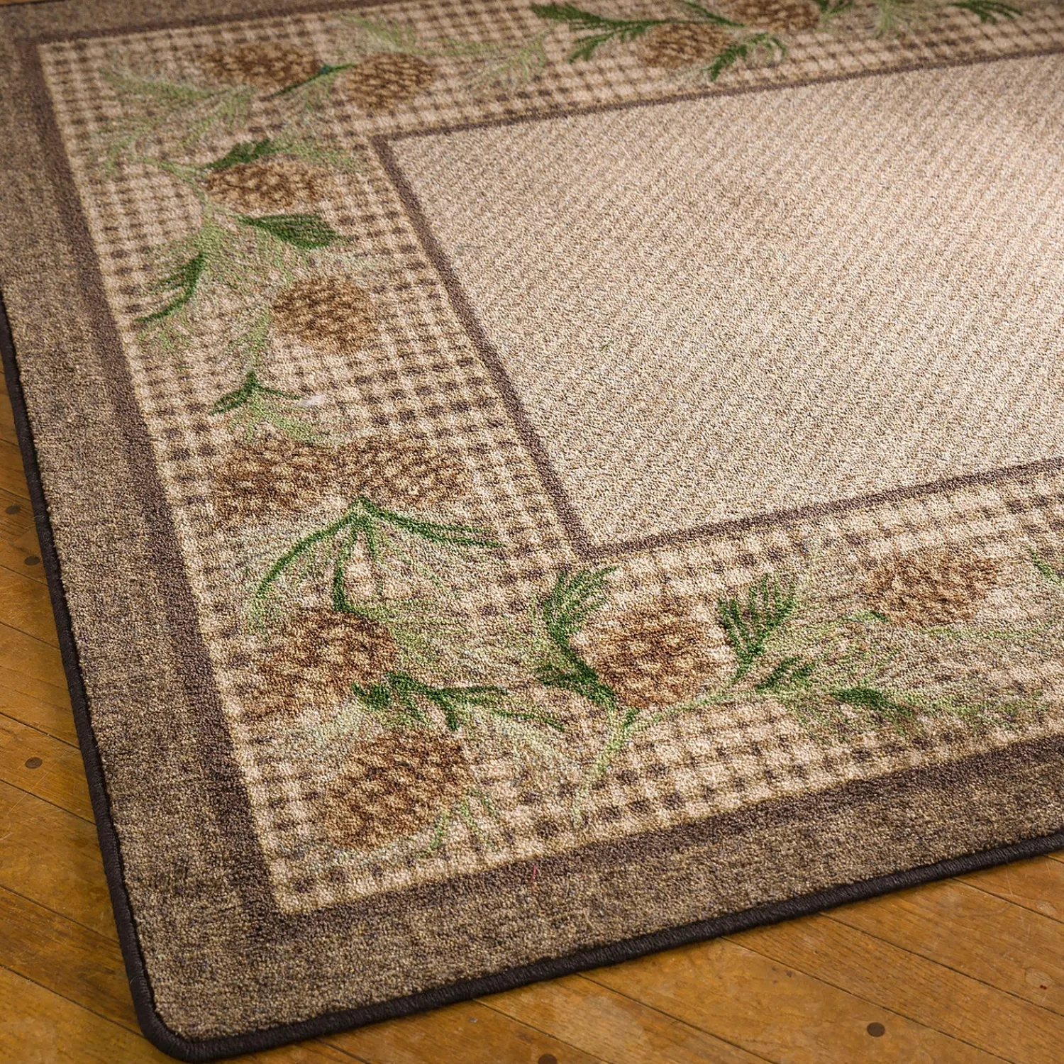 Plow & Hearth Area Rugs>Sweetwater Pine Plaid EnduraStran Area Rug, 2'8" x 3'10"