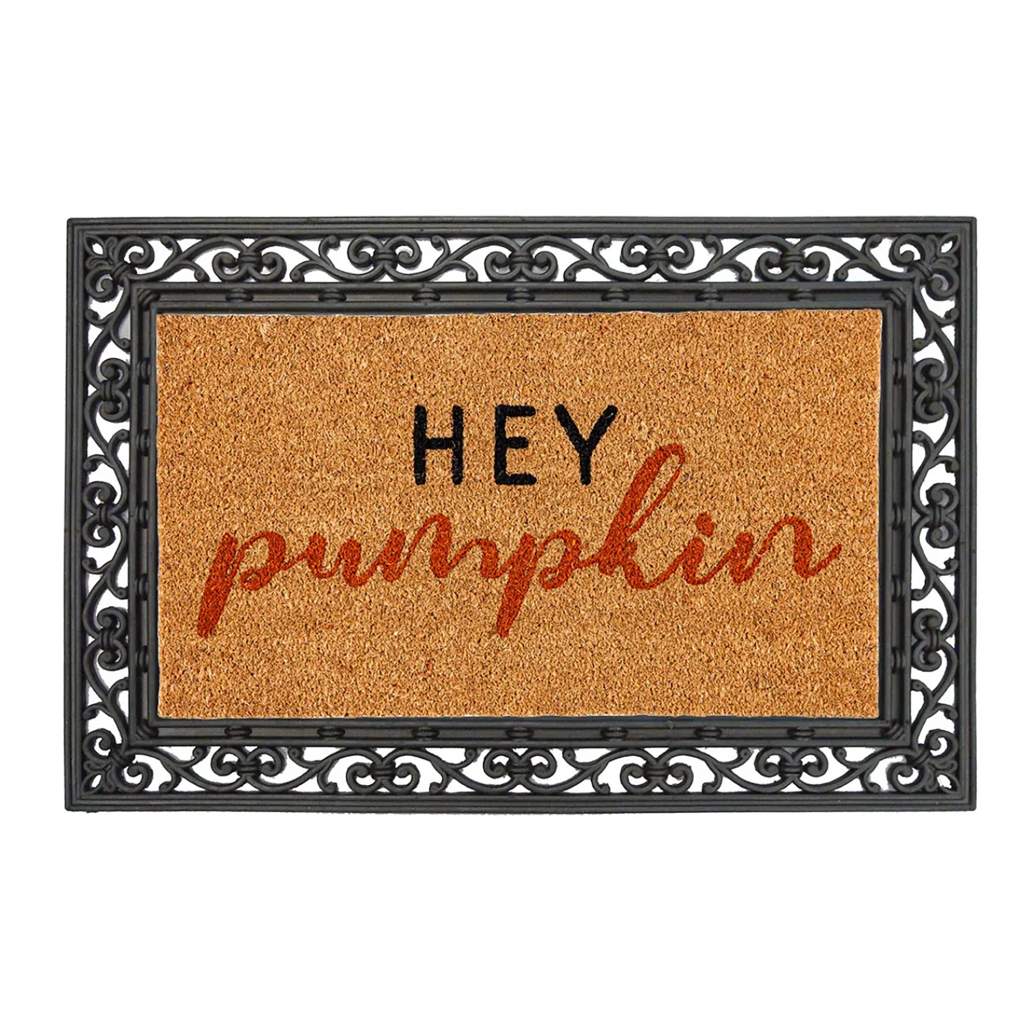 Plow & Hearth Coir Mats>Swirl Coir Mat Tray