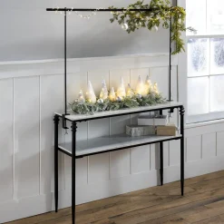 Plow & Hearth Accent Tables|Desks & Console Tables>Tablescape Decorating Adjustable Metal Rod