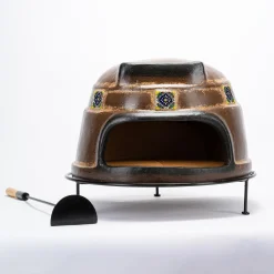 Plow & Hearth Pizza Ovens>Talavera Brown Pizza Oven