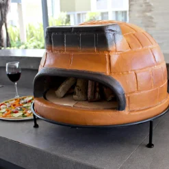 Plow & Hearth Pizza Ovens>Talavera Sienna Pizza Oven