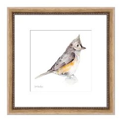 Plow & Hearth Wall Art>Titmouse Framed Wall Art Painting