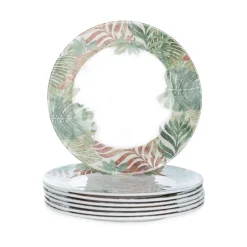 Plow & Hearth Plates & Platters>Tradewinds Melamine Salad Plates, Set of 6