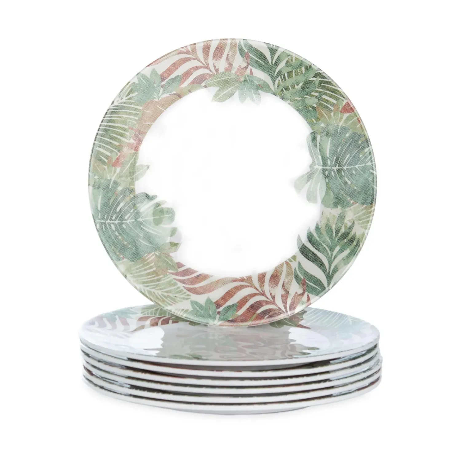 Plow & Hearth Plates & Platters>Tradewinds Melamine Salad Plates, Set of 6