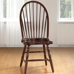 Plow & Hearth Chairs & Rockers|Rockers & Gliders>Traditional Hardwood Windsor Back Chair