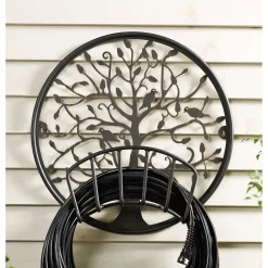 Plow & Hearth Garden Tools & Supplies>Tree of Life Metal Hose Holder