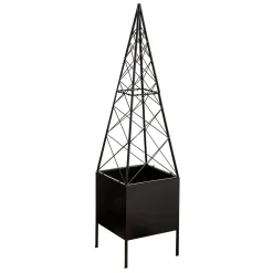 Plow & Hearth Planters & Plant Stands|Arbors & Trellises>Triangular Obelisk Planter
