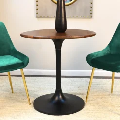 Plow & Hearth Accent Tables>Tulip Dining Table, 30" Black