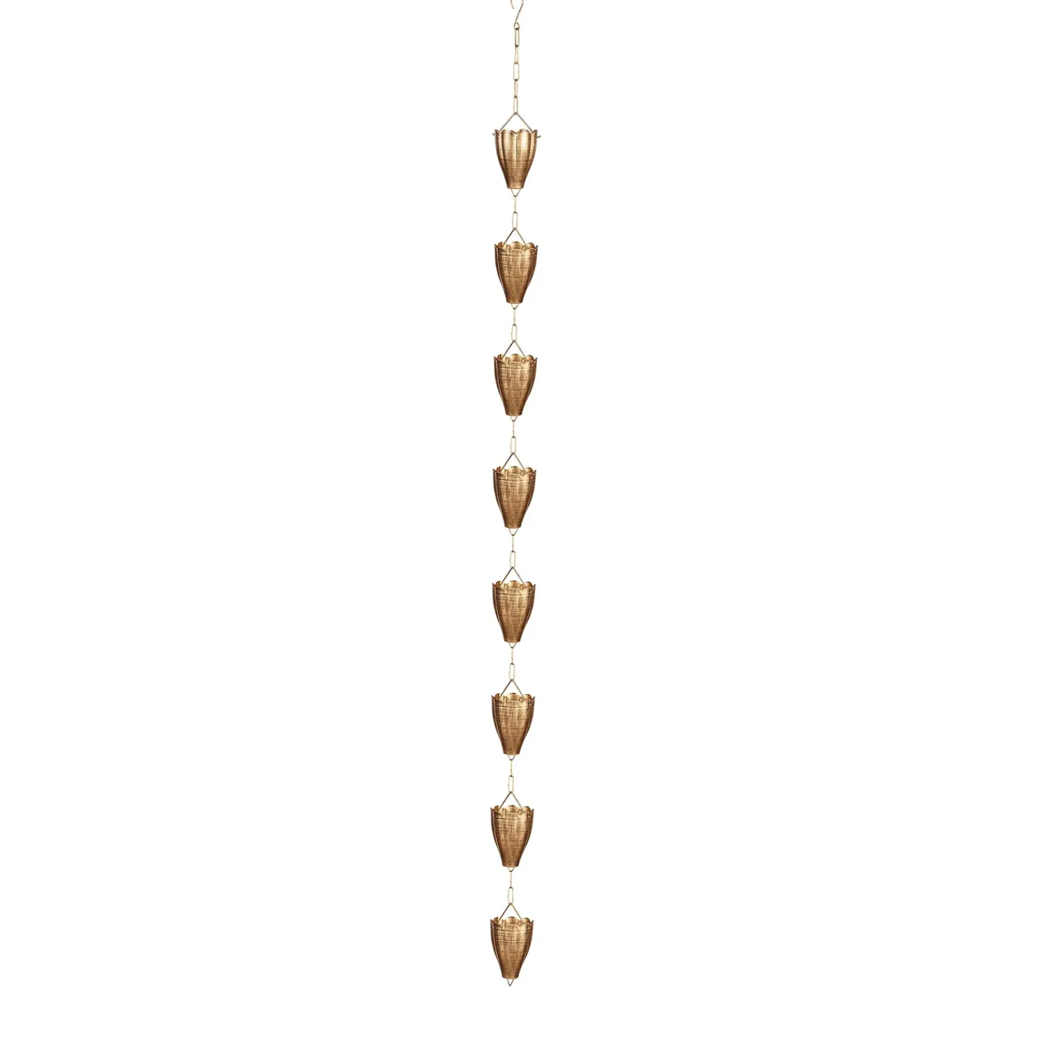 Plow & Hearth Wind Chimes & Mobiles>Tulip Hanging Garden Rain Chain