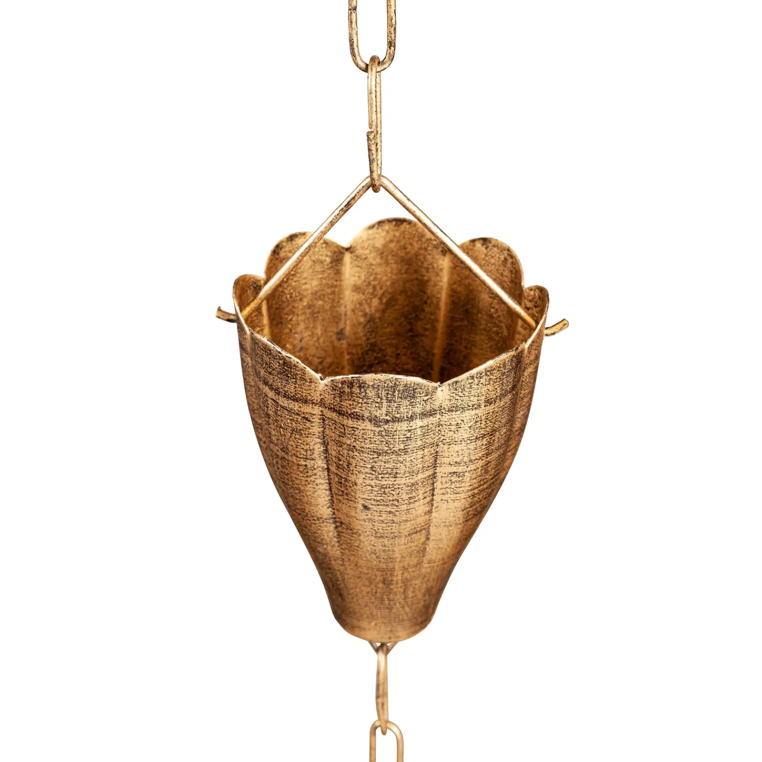 Plow & Hearth Wind Chimes & Mobiles>Tulip Hanging Garden Rain Chain