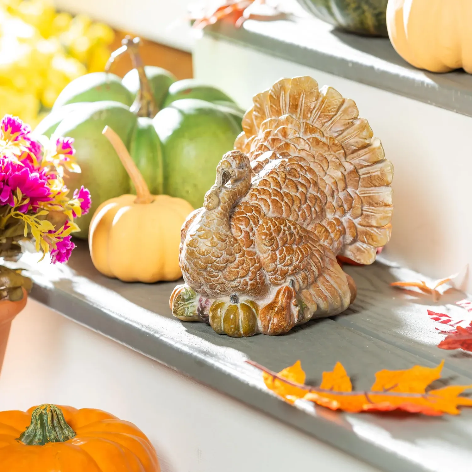 Plow & Hearth Garden Statues>Turkey Statue, 7"H