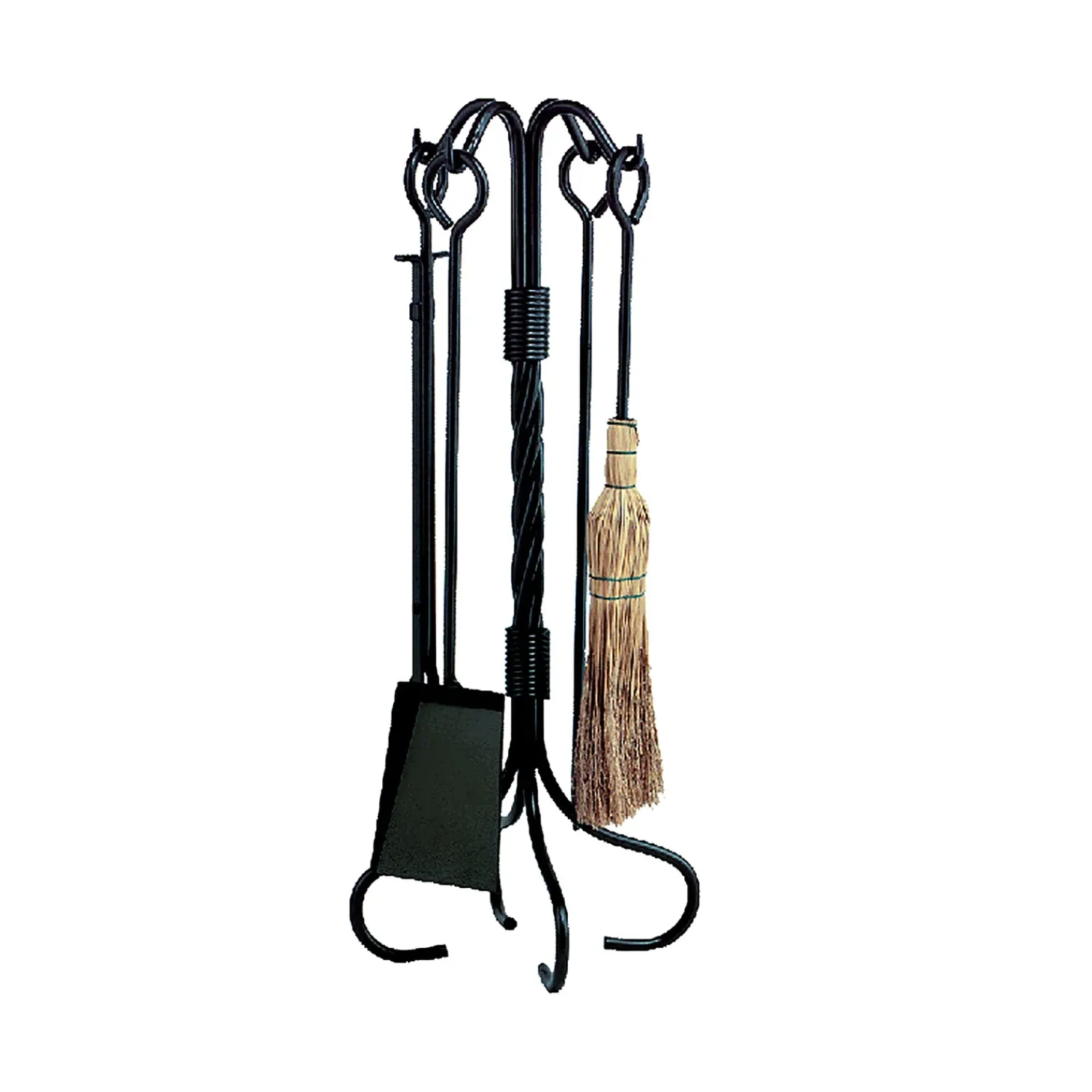 Plow & Hearth Fireplace Tool Sets>Twisted Metal Fireside Tool Set