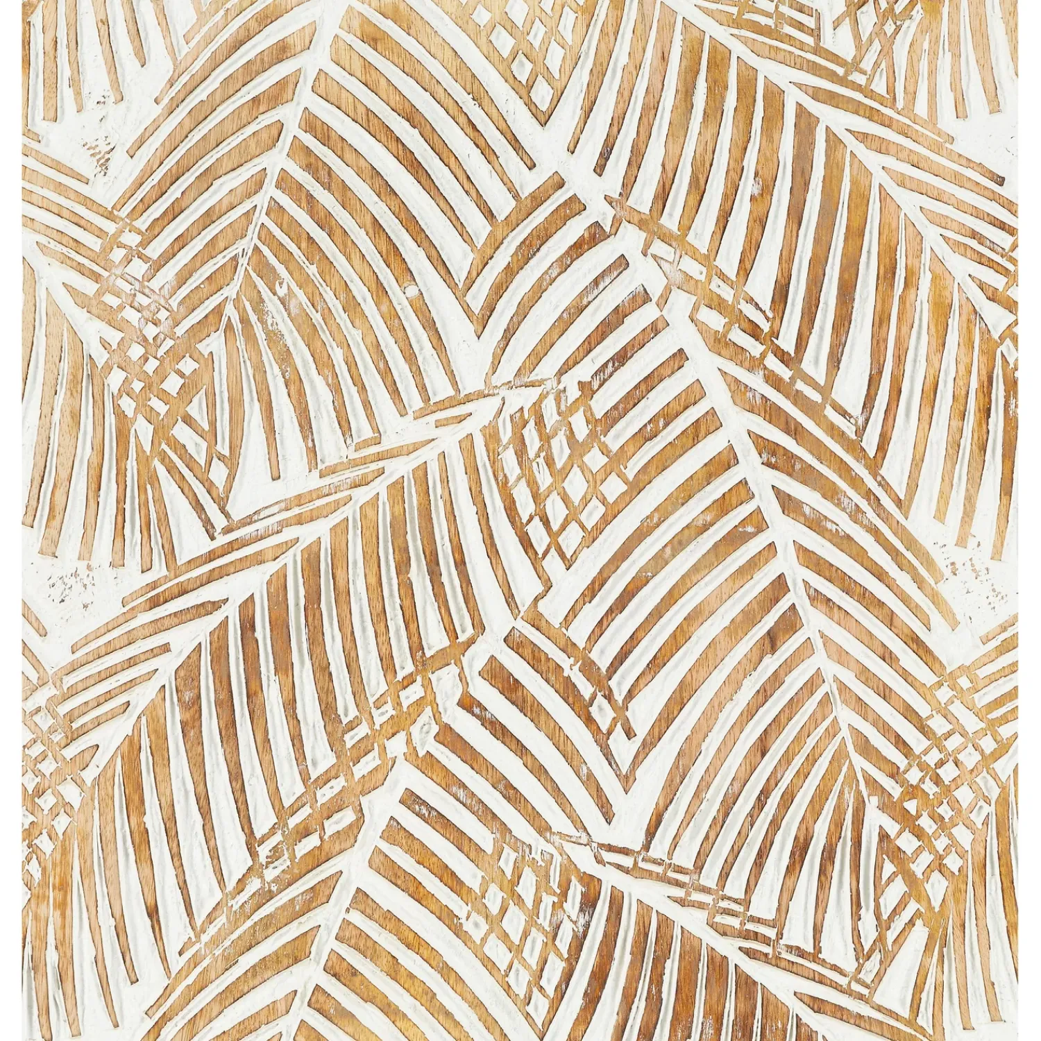 Plow & Hearth Wall Art>Two Panel White Washed Tropical Wall Art