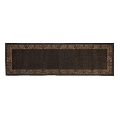 Plow & Hearth Runners>Veranda Border Indoor/Outdoor Runner, 2'3"x 7'10"