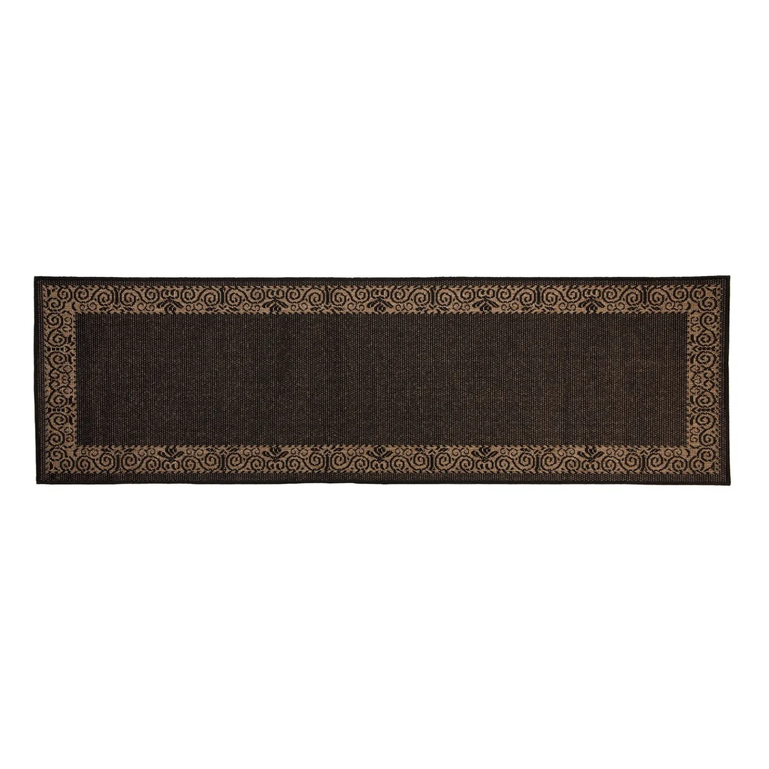 Plow & Hearth Runners>Veranda Border Indoor/Outdoor Runner, 2'3"x 7'10"