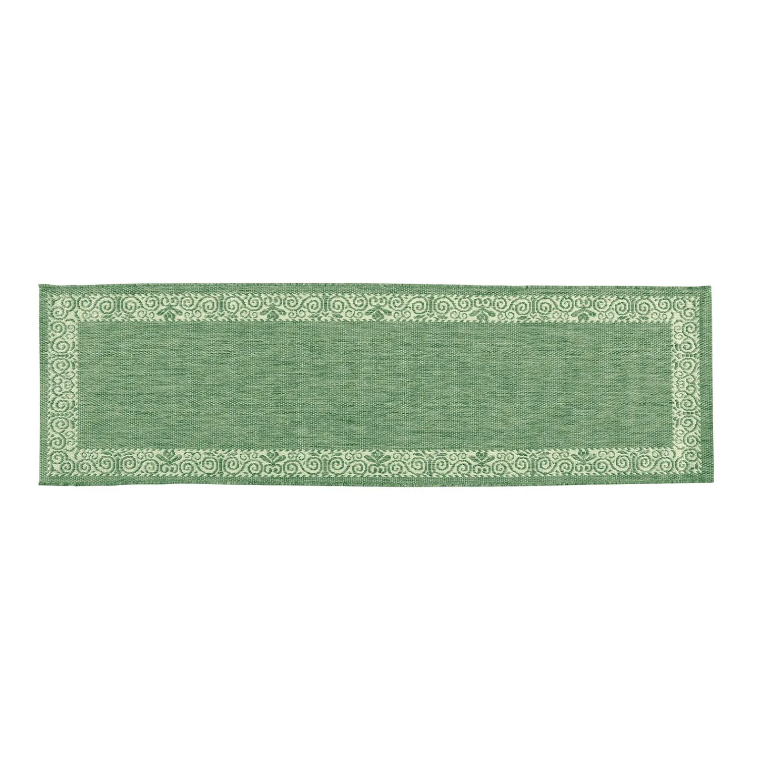 Plow & Hearth Runners>Veranda Border Indoor/Outdoor Runner, 2'3"x 7'10"