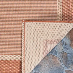 Plow & Hearth Area Rugs>Veranda Framework Indoor/Outdoor Polypropylene Rug, 2'3" x 11'9" Runner