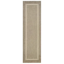 Plow & Hearth Area Rugs>Veranda Framework Indoor/Outdoor Polypropylene Rug, 2'3" x 11'9" Runner