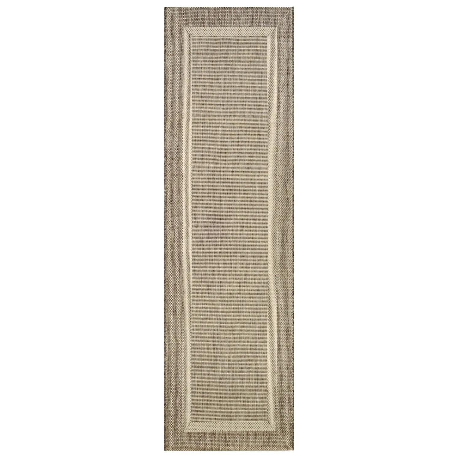 Plow & Hearth Area Rugs>Veranda Framework Indoor/Outdoor Polypropylene Rug, 2'3" x 11'9" Runner