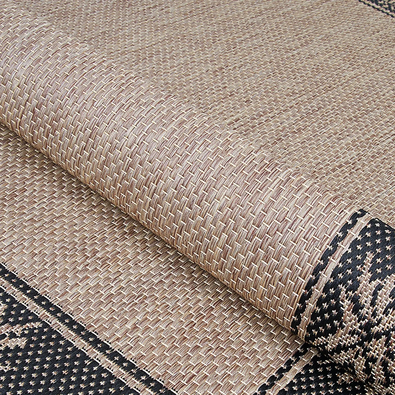 Plow & Hearth Area Rugs>Veranda Pineapple Indoor/Outdoor Polypropylene Rug, 3'9" x 5'5"