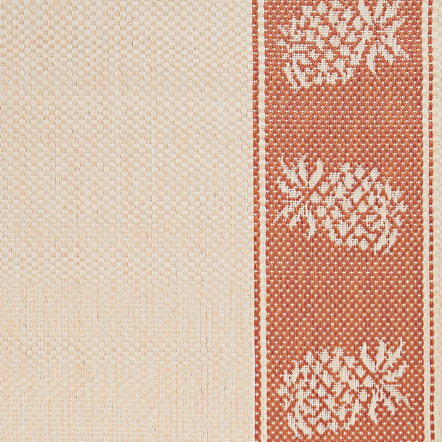 Plow & Hearth Area Rugs>Veranda Pineapple Indoor/Outdoor Polypropylene Rug, 3'9" x 5'5"